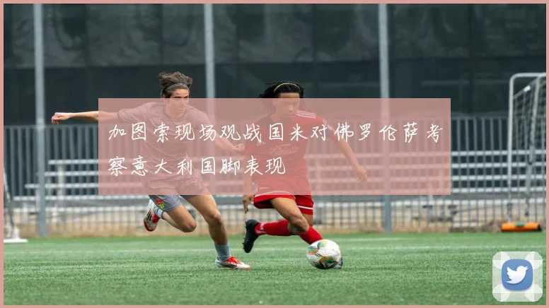加图索现场观战国米对佛罗伦萨考察意大利国脚表现